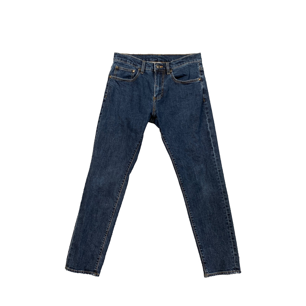 Brooks Brothers Jeans Mens 32 Blue Slim Straight Stretch Cotton Denim Dark Wash